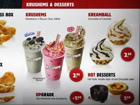 KFC Desserts